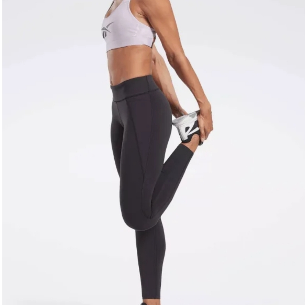 Reebok Exercise Black Workout Leggings Medium
